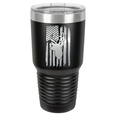 US Flag Design Tumbler